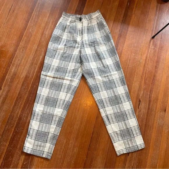 Vintage Bill Blass Checkered Trousers - Picture 4 of 8